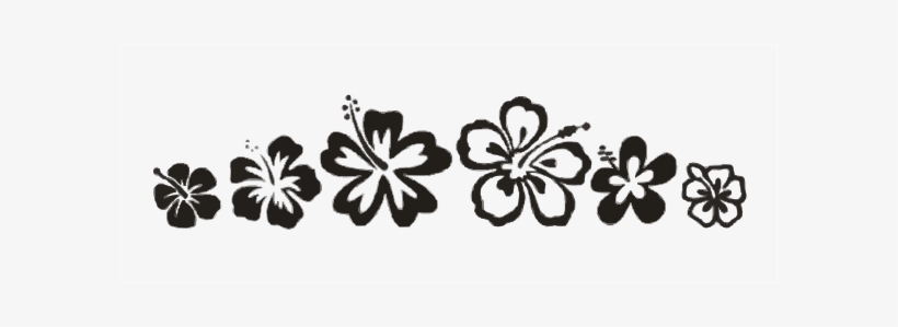 Hibiscus Border Clip Art At Vector Clip Art Online - Clip Arts Flowers Design, transparent png #2791718