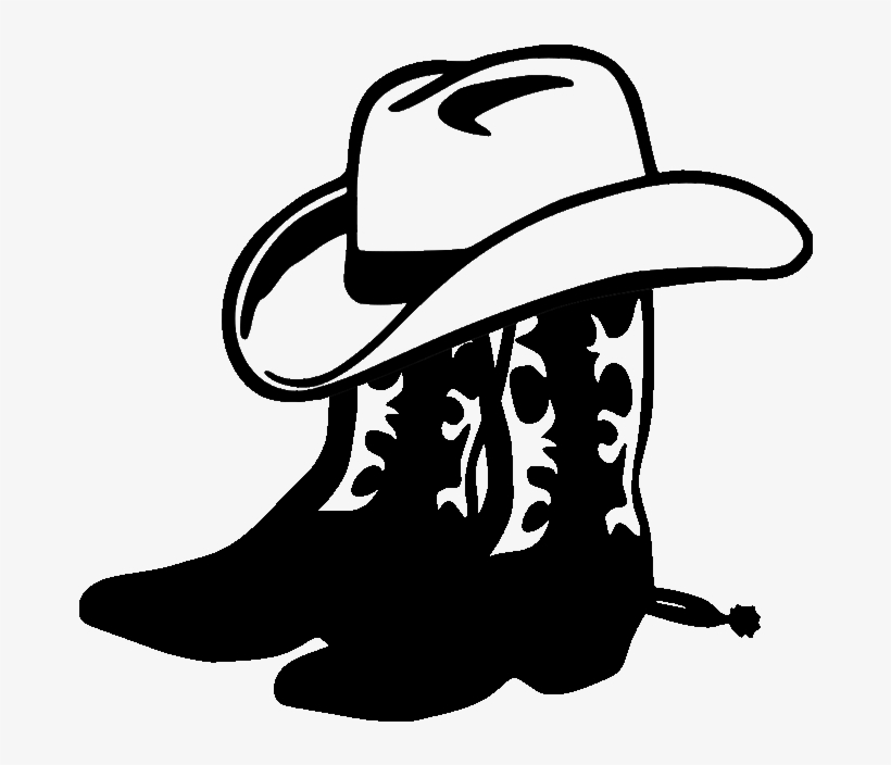 Cowboy Boots N Hat2 File Size Cowboy Hat Clip Art Free