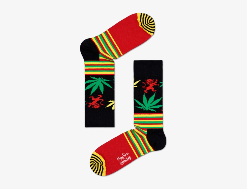 Snoop Dogg Socks Stripe Plants-01 - Happy Socks Limited Edition Snoop Dogg, transparent png #2792265