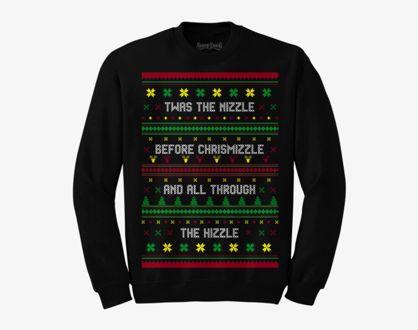 Christmizzle Sweater - Snoop Dogg Christmas Jumper, transparent png #2792386
