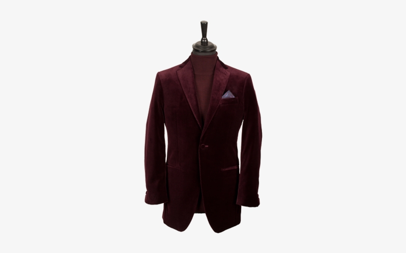 Maroon Velvet Blazer - Kiton Sweater Full Zip 80% Cashmere 20% Silk Size 40, transparent png #2792592
