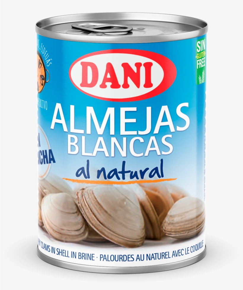 White Baby Clams In Shell In Brine 270g - Dani, transparent png #2793040