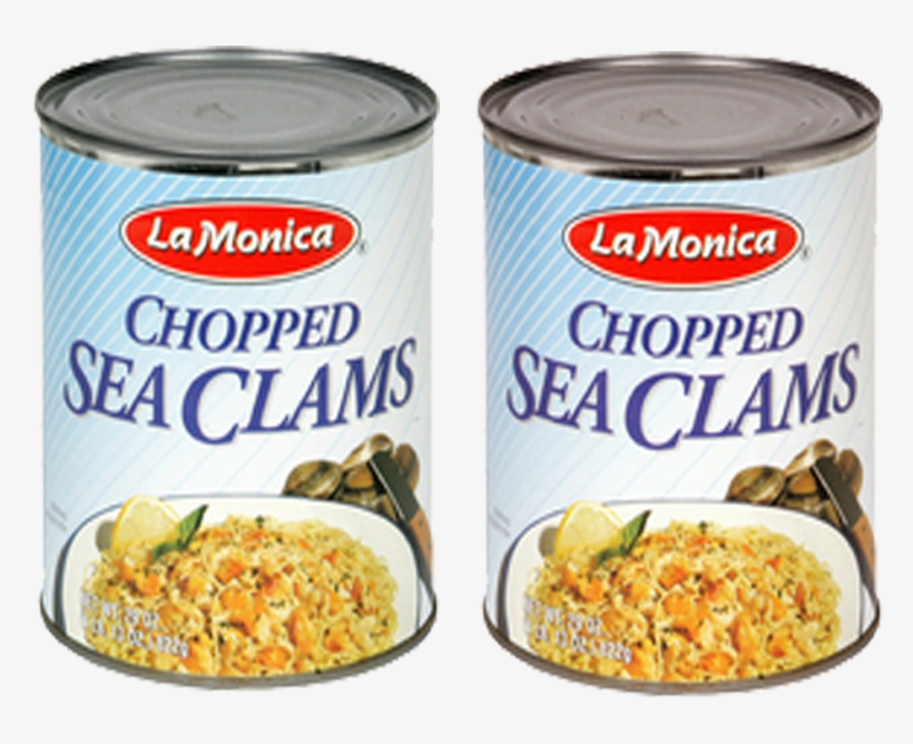 Lamonica Seafood Chopped Sea Clams - La Monica Sliced Conch, Scungilli - 29 Oz Can, transparent png #2793191