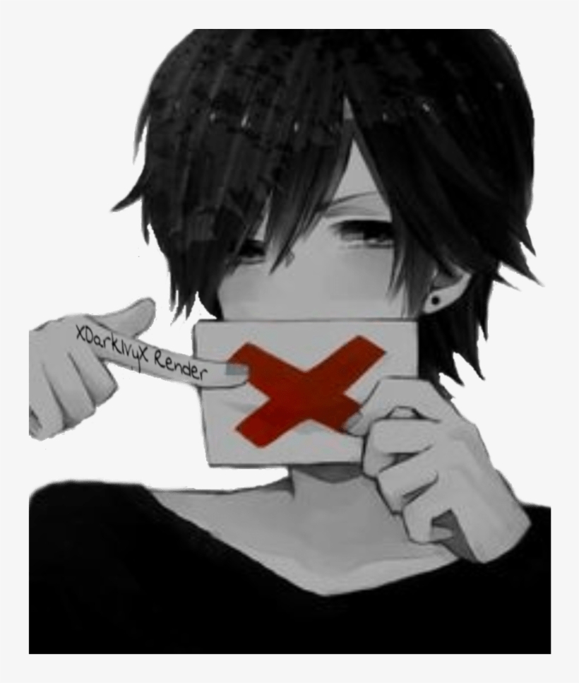 15 Sad Anime Boy Png For Free On Mbtskoudsalg - Depression Anime Art, transparent png #2793413
