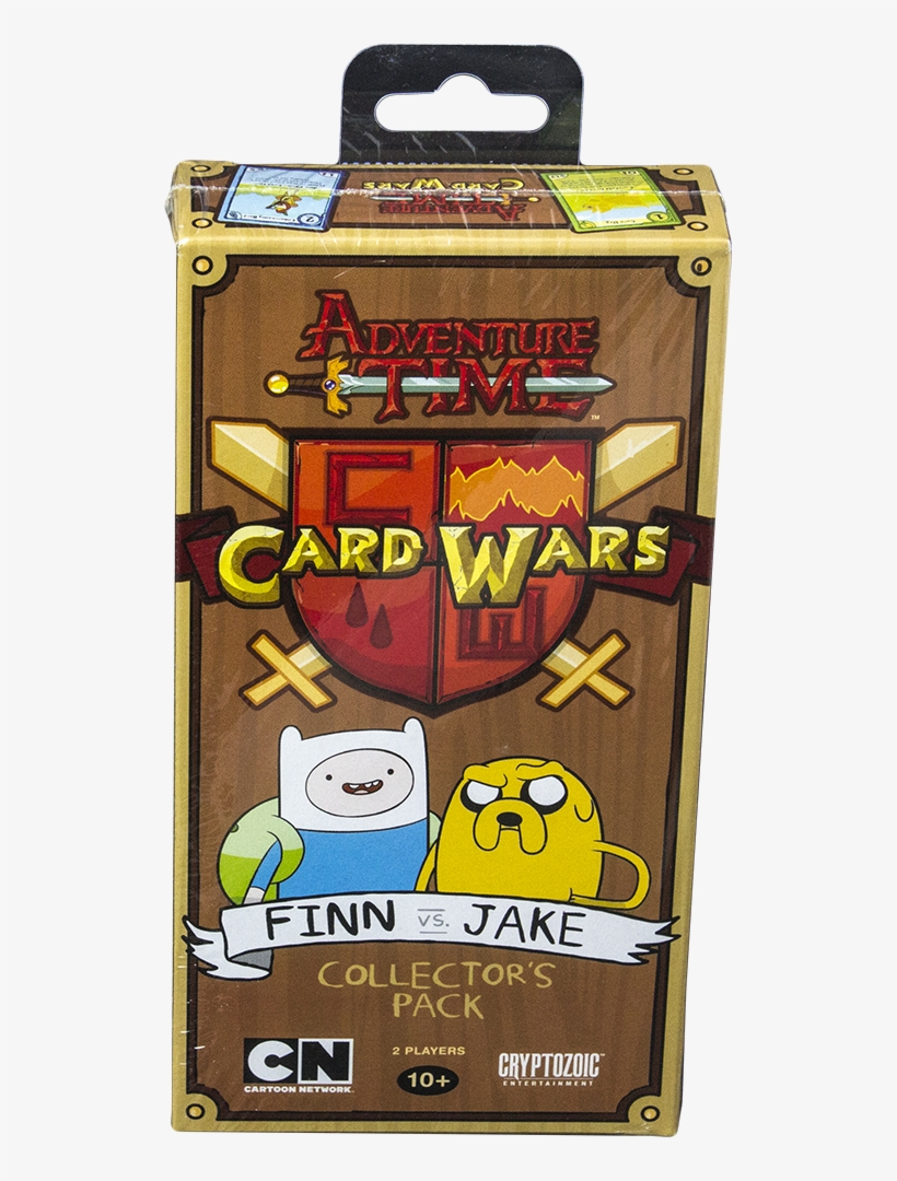 Finn Vs Jake Card Wars Game - Adventure Time Card Wars Collector's Pack Finn Vs Jake, transparent png #2793556