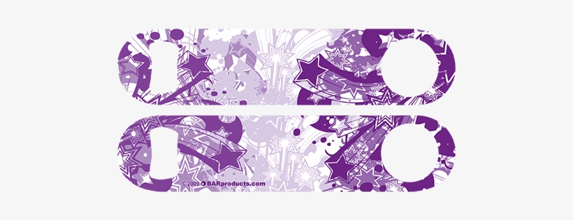More Views - Custom Kolorcoat Speed Opener - Stars 1 Each, transparent png #2793562