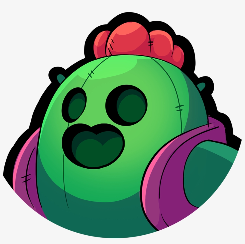 Spike Portrait - Pinky Spike Brawl Stars, transparent png #2793696