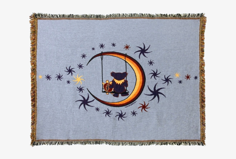 Grateful Dead Moon Swing Woven Cotton Blanket - Grateful Dead Moon Swing, transparent png #2793699