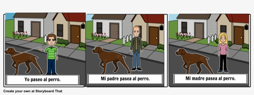 Walking The Dog - Cartoon, transparent png #2793769