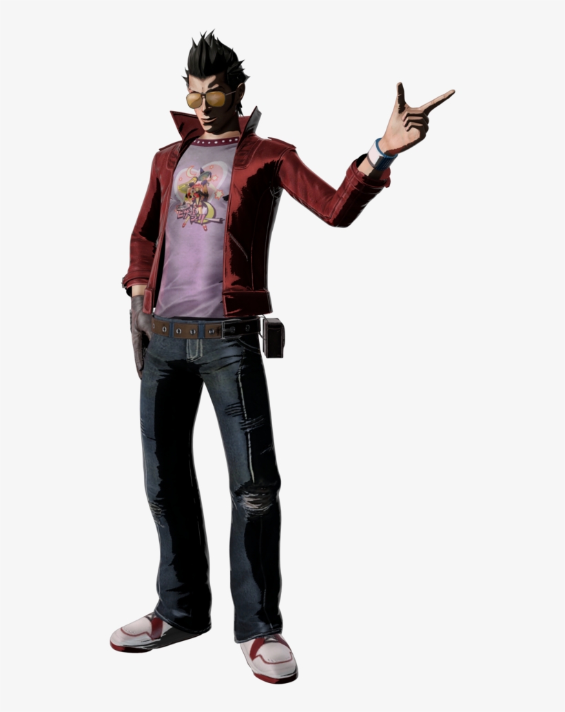 Travis Touchdown Render By Nibroc Rock-d9v8k61 - No More Hereo 2 Travis, transparent png #2793880