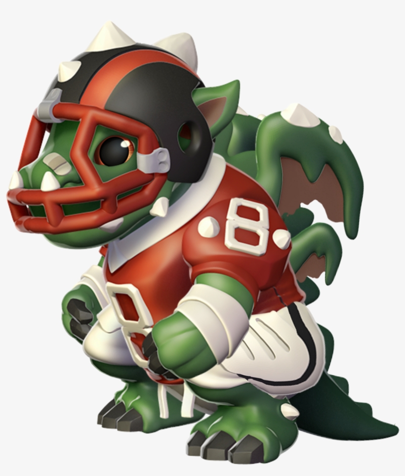 Touchdown Dragon - Dragon City Dragon Touchdown, transparent png #2793923