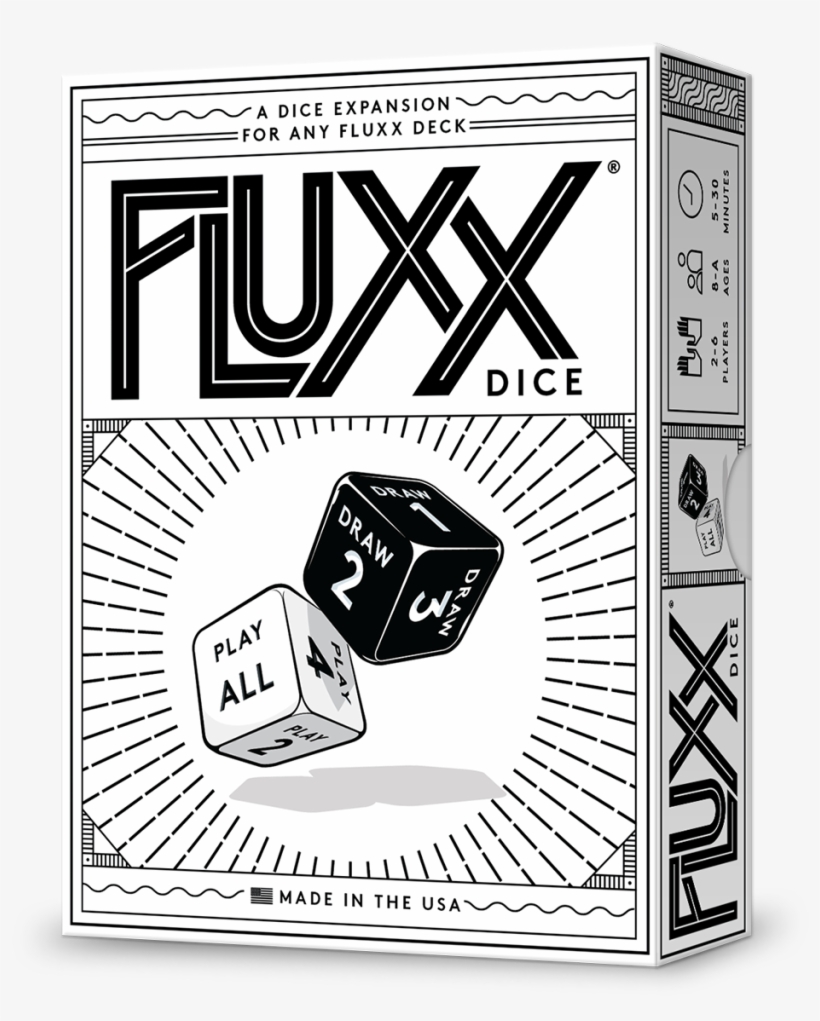 Download Hi-res Box Image - Fluxx Dice, transparent png #2794053