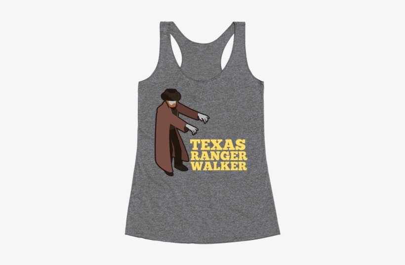 Ranger Walker Racerback Tank Top - I D Rather Be Sleeping Shirt, transparent png #2794342