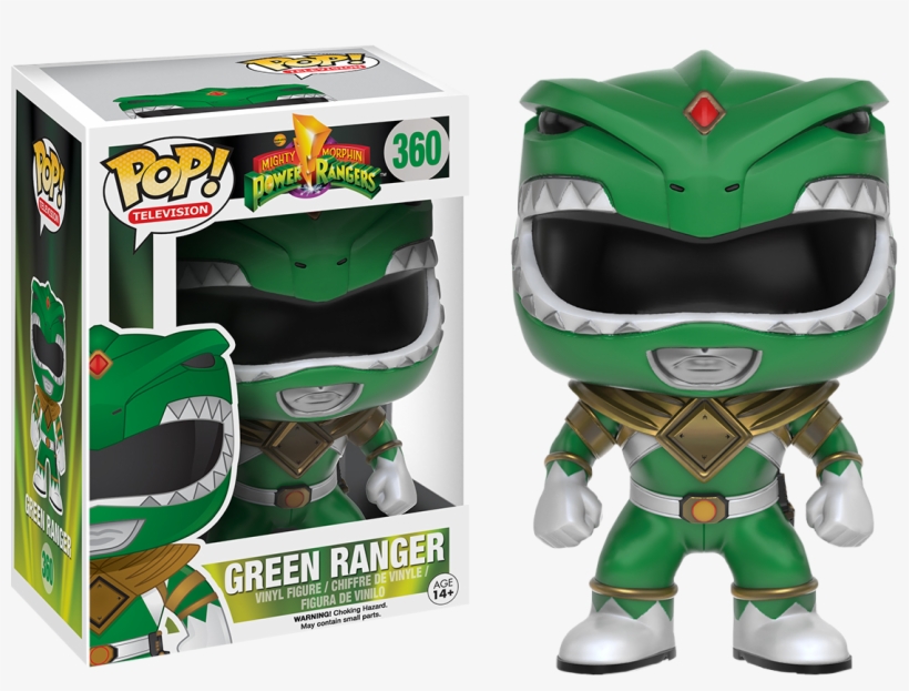 Power - Funko Pop Green Ranger, transparent png #2794809
