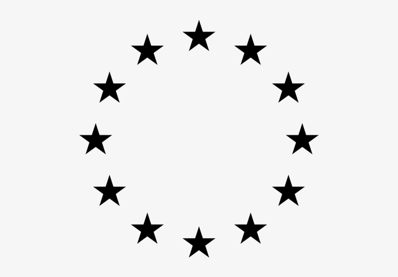 This Image Rendered As Png In Other Widths - European Union Stars Svg, transparent png #2794883