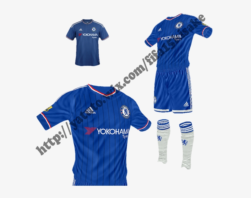 Chelsea Fc Home Update "yokohama Tyres" By Kisake - Fifa Mini Kit Benfica, transparent png #2795014