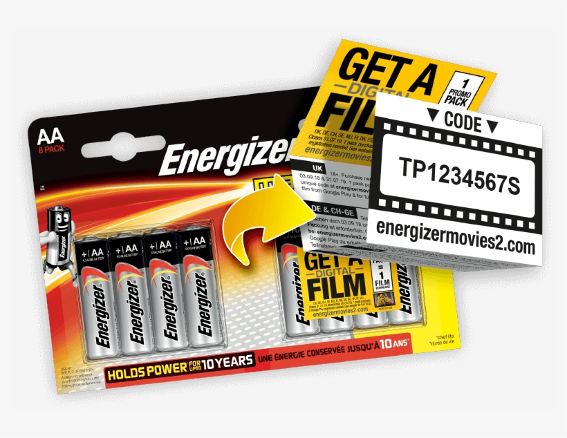 Where To Find Your Code - Energizer Max Lr6 Battery - Aa - Alkaline, transparent png #2795270
