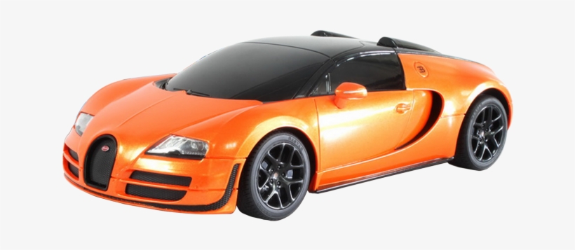 Pa Toys Playwell Bugatti Veyron Grand Sport Vitesse - Rastar Bugatti Veyron Grand Sport Vitesse Remote Control, transparent png #2795716