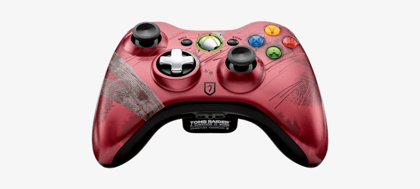 Tomb Raider Xbox 360 Controller Announced - Xbox 360 Wireless Controller Tomb Raider Limited Edition, transparent png #2795718