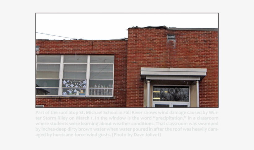 Just Above That Window Are Buckles In The Flashing - Massachusetts, transparent png #2795884