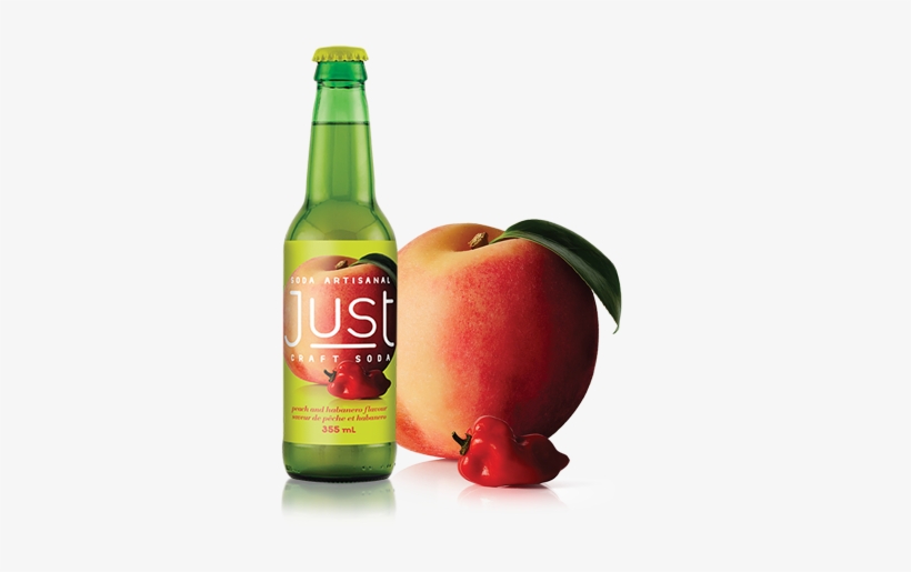 Top With Peach & Habanero Soda - Just Craft Soda, transparent png #2796037