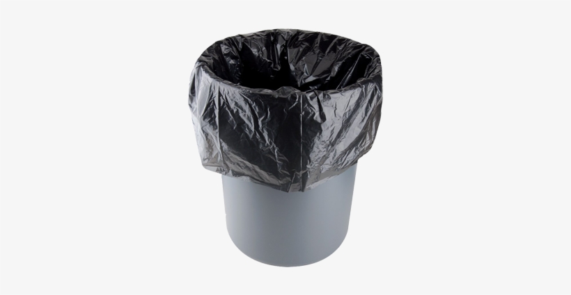 Garbage Bags - Black Polythene For Dustbin, transparent png #2796195