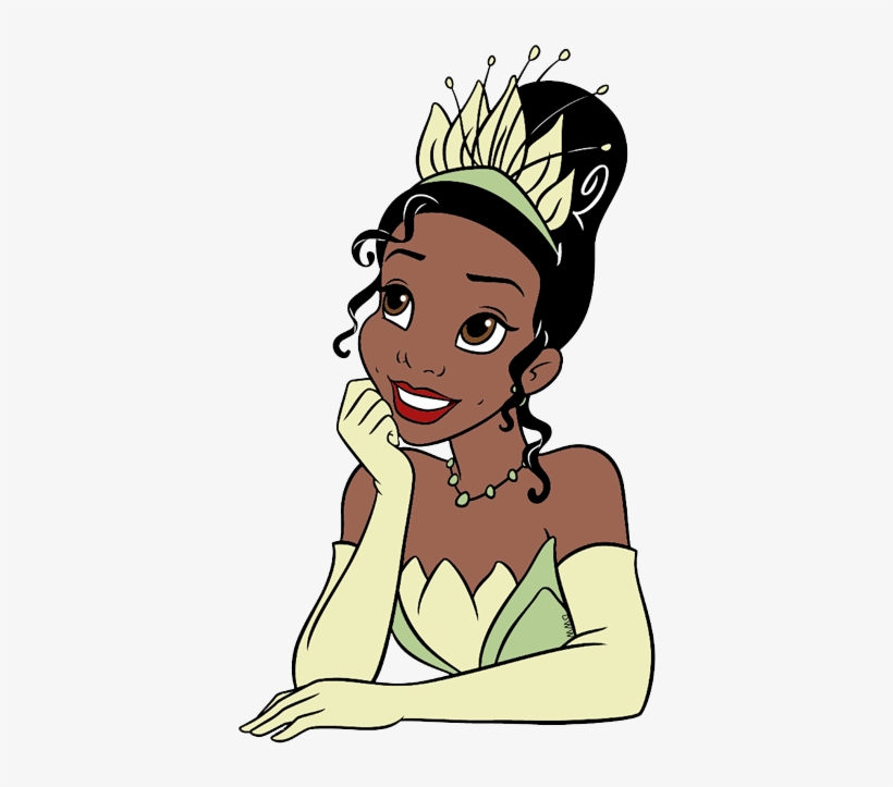 Tiana Pretty Princess - Princess And The Frog Tiana Art Clip.