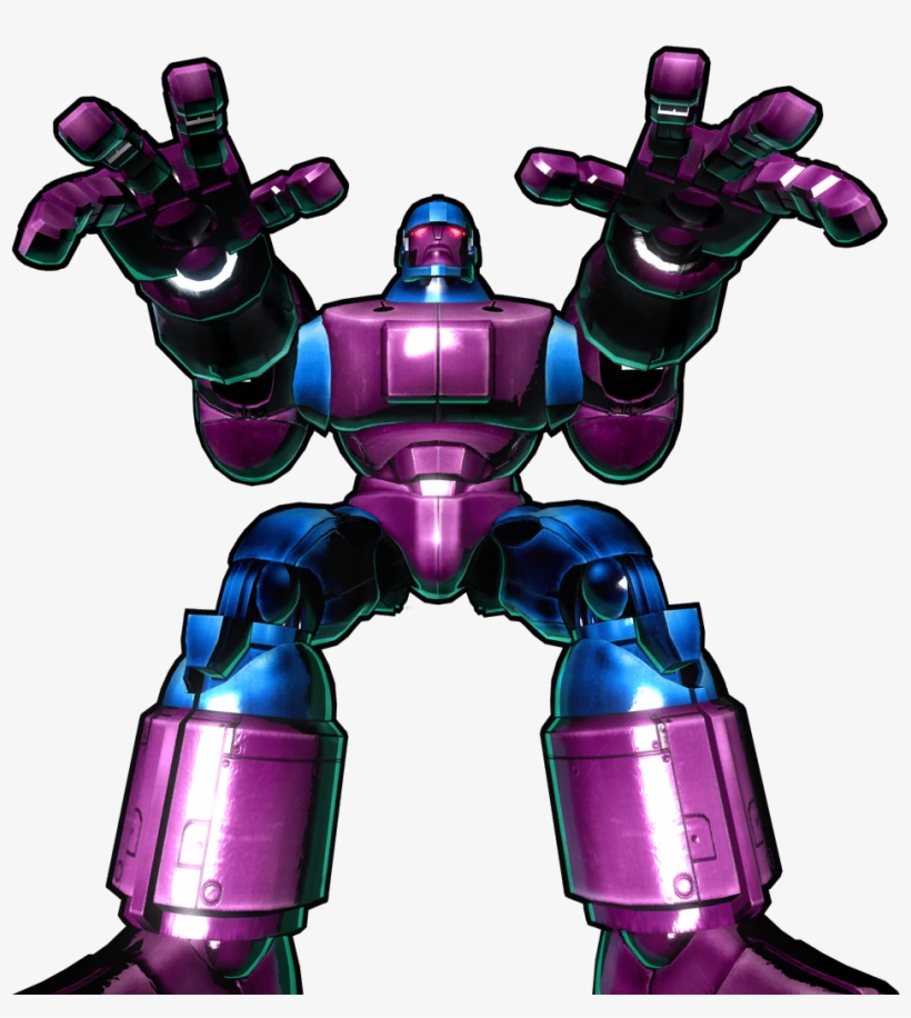 Sentinel Ultimate Mvc3 Full Victory - Marvel Vs. Capcom, transparent png #2796706