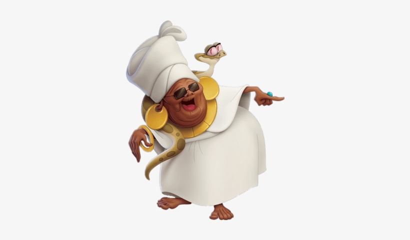 Mama Odie - Mama Odie And Princess Tiana, transparent png #2796781