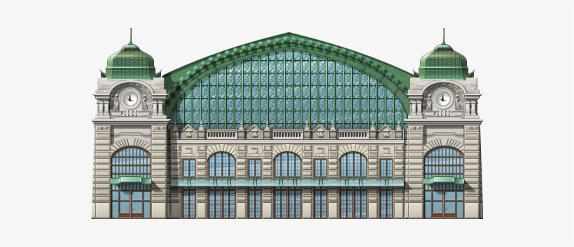 Basel Station - Old Train Station Png, transparent png #2797053