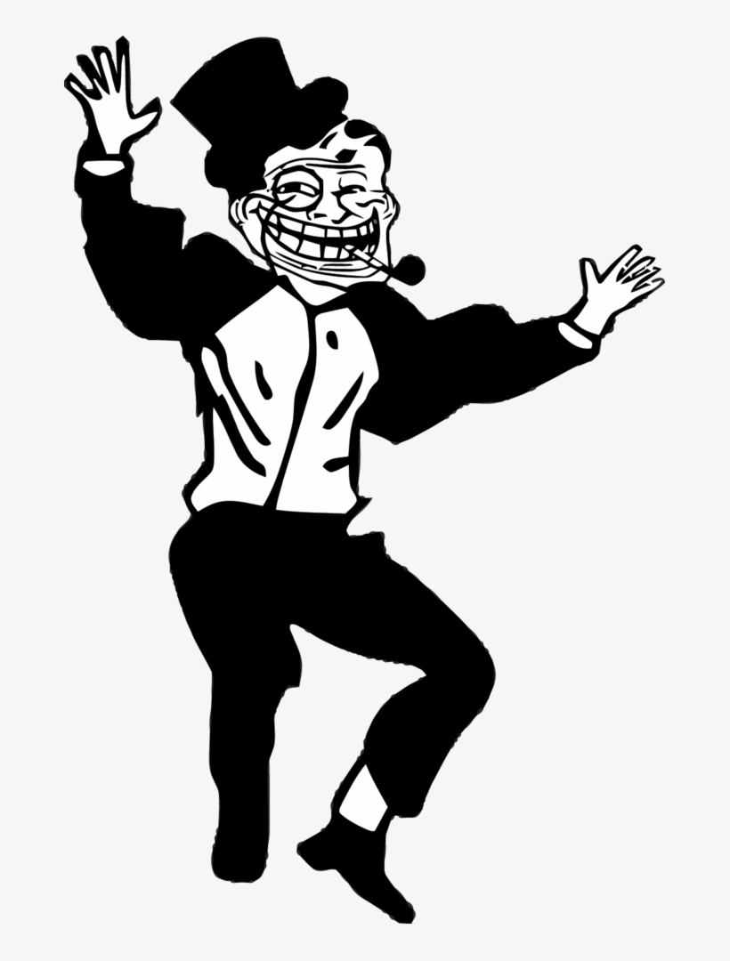 Troll Dad Jump - Troll Dad Dance, transparent png #2797111