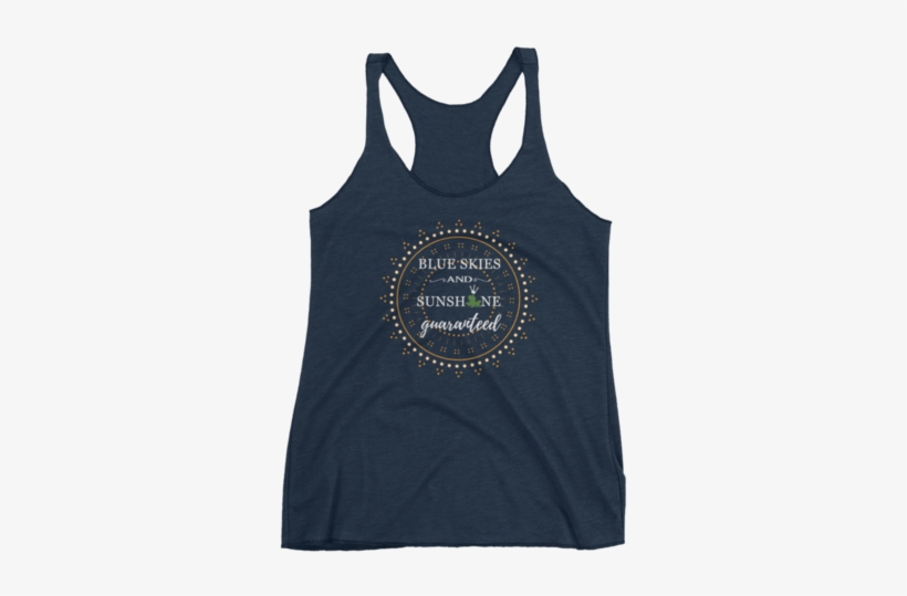 Princess And The Frog Blue Skies And Sunshine Tank - Nevertheless, She Persisted - Racerback, transparent png #2797113