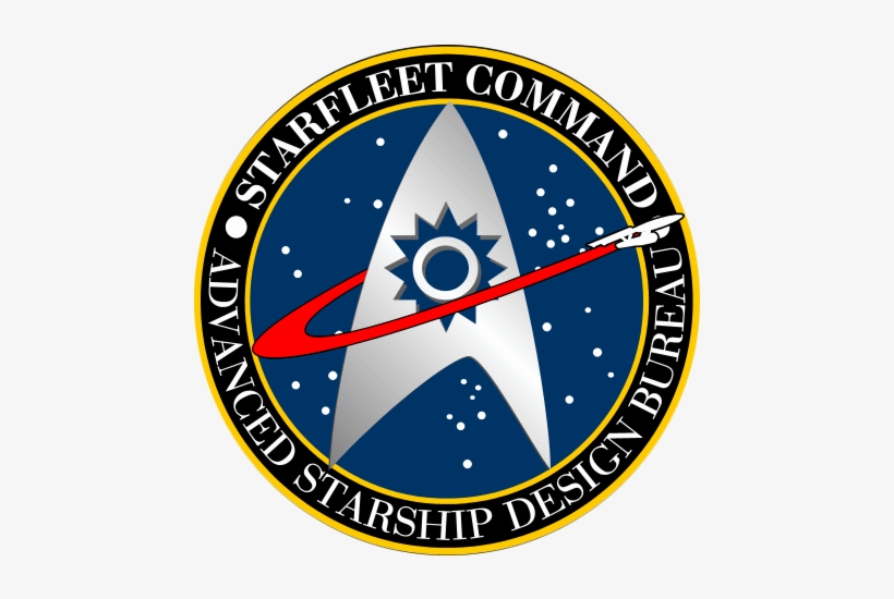 Emblema Design Ship Frota Estelar - Frota Estelar Star Trek, transparent png #2797579