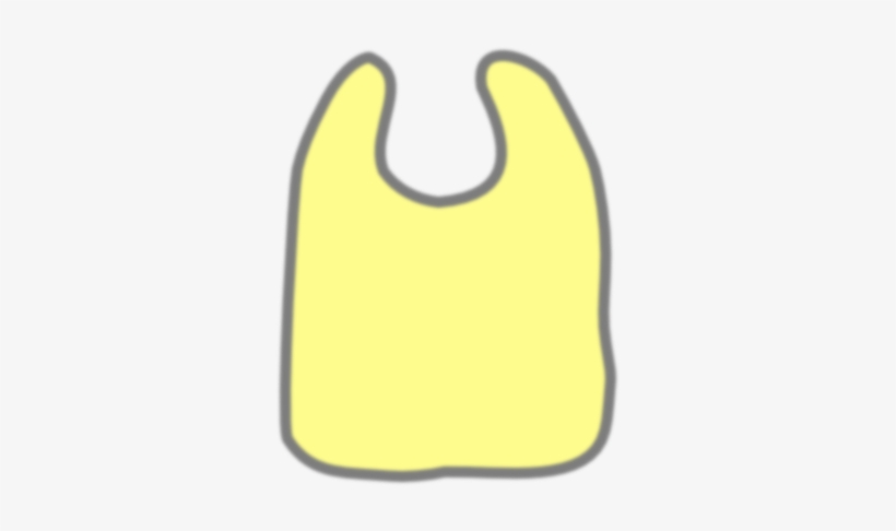 How To Set Use Yellow Gray Baby Bib Clipart - Yellow Baby Bibs Clip Art, transparent png #2798915