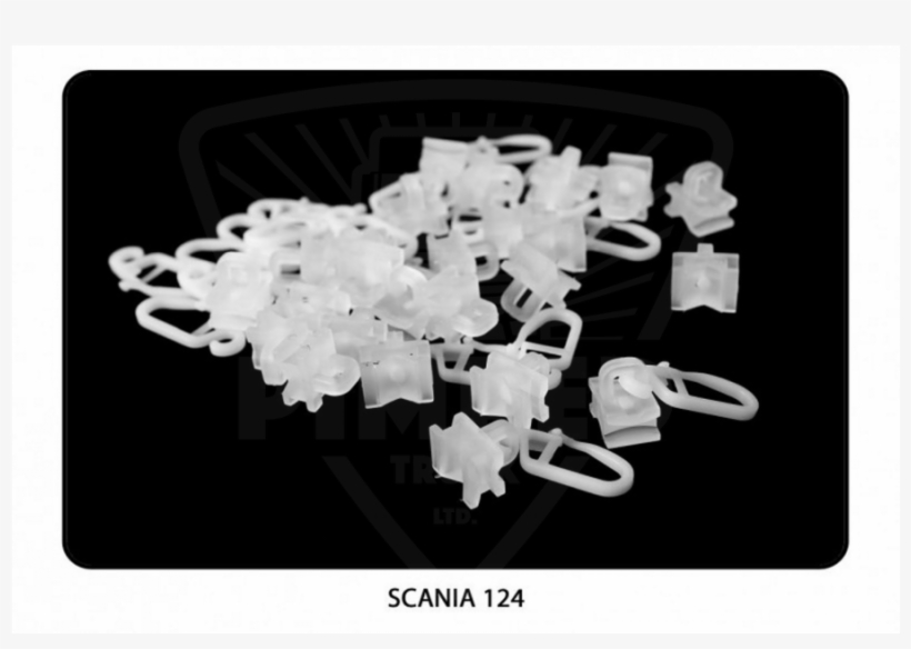 Hooks For Curtains Scania 4 Series 25pcs - Scania 4-series, transparent png #2799127