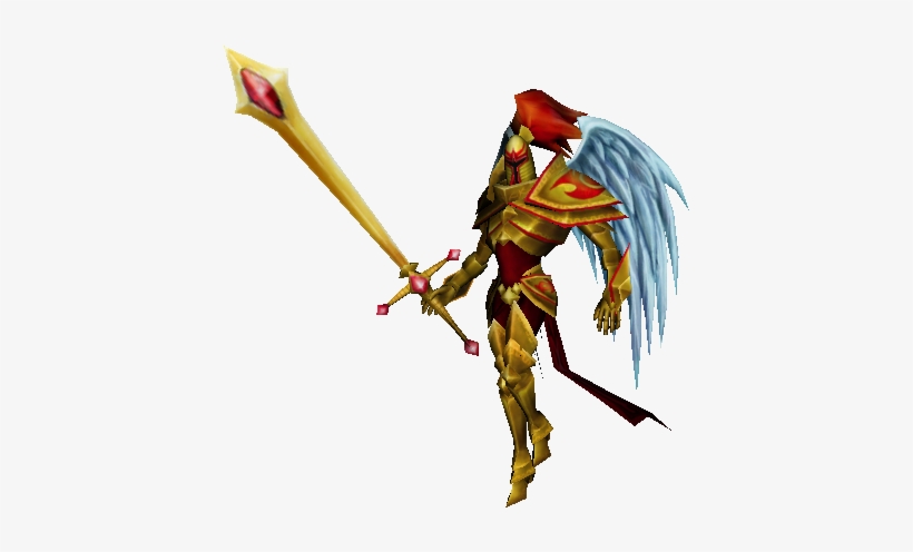 League Of Legends Champion Png Kayle Render Old - Illustration, transparent png #2799130