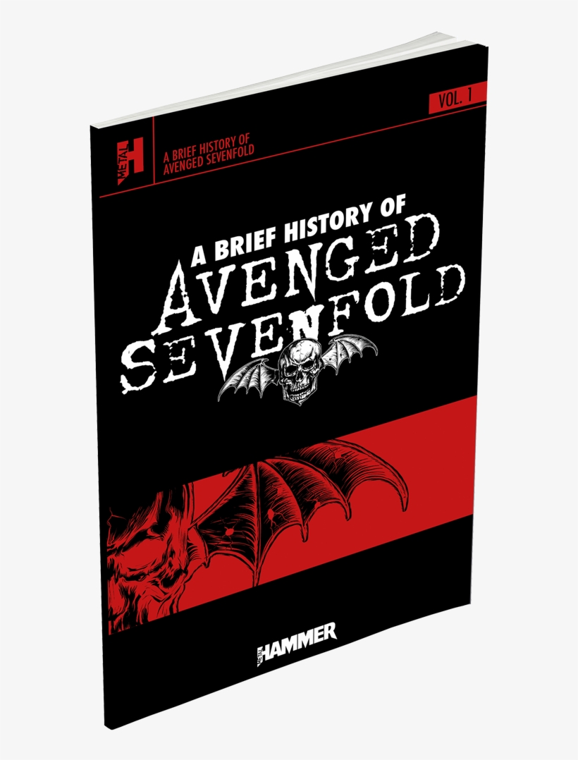 Metal Hammer Including "a Brief History Of Avenged - Avenged Sevenfold Women's Small Black Unique Graphics, transparent png #2799344