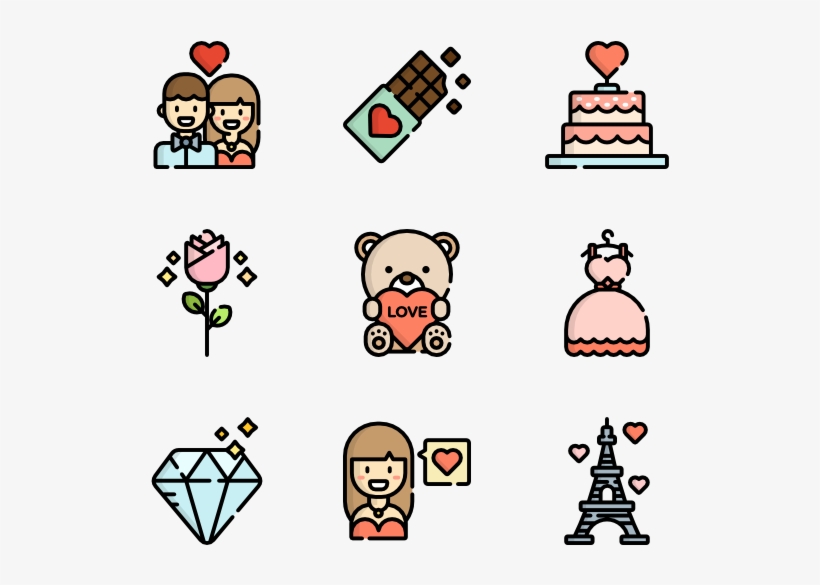 Valentines Day 50 Icons - Charitable Organization, transparent png #2799459