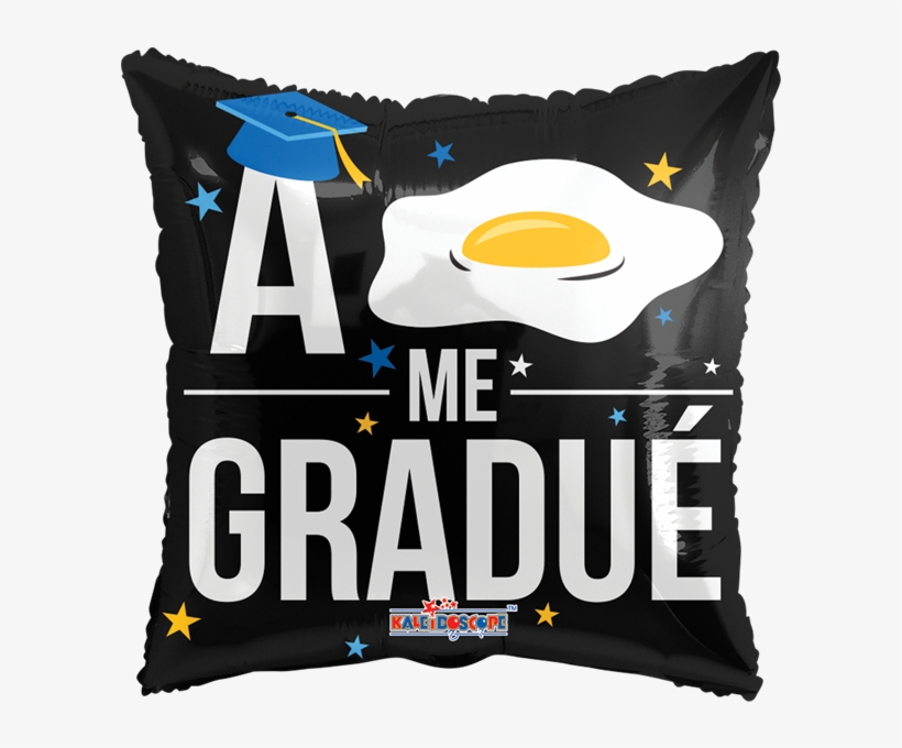 A Huevo Me Gradué 18 Decorated Graduation Caps, College - Huevo Me Gradue Balloon, transparent png #2799961