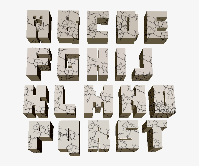 Minecraft Alphabet Print - Free Printable Minecraft Alphabet - Free ...