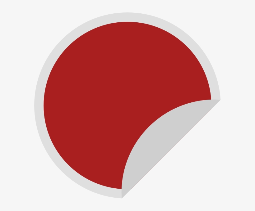 Red Sticker Clip Art At Clker - Charing Cross Tube Station, transparent png #280359