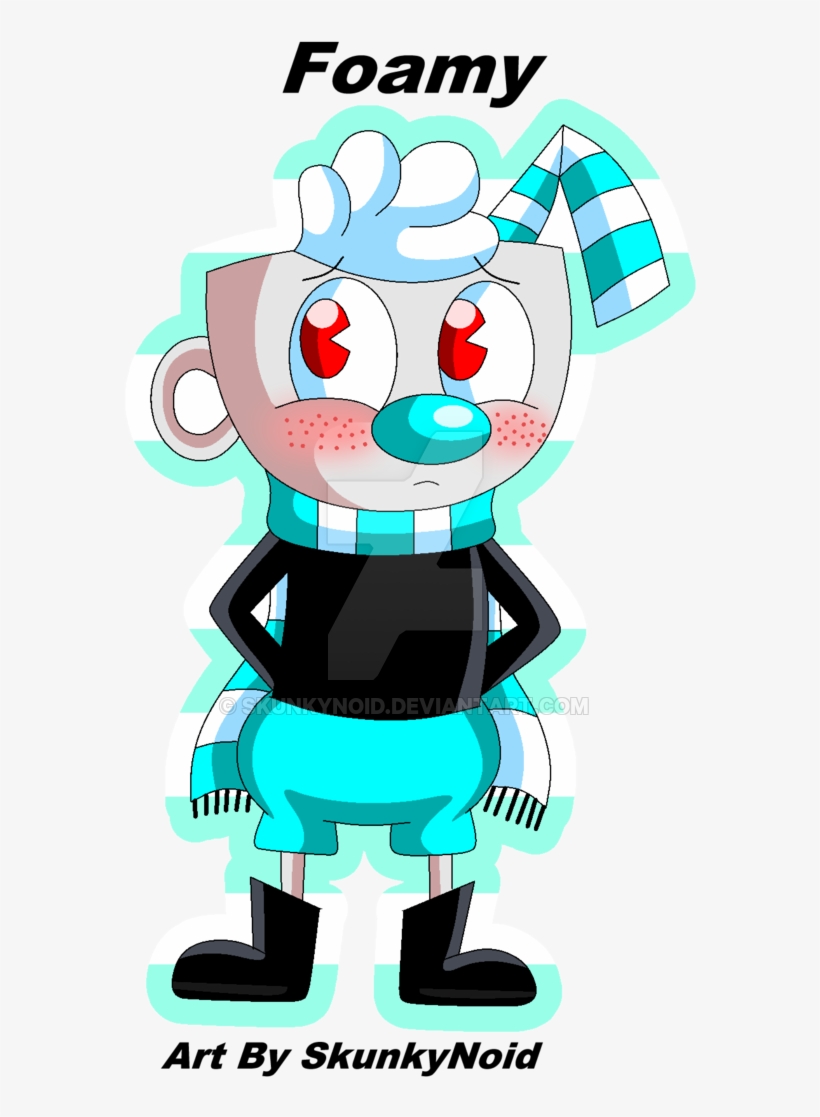 Cuphead Oc - Cartoon, transparent png #280658