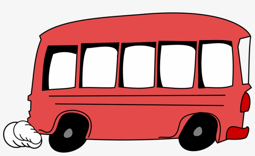 Bus Png Images Transparent Free Download - Red Bus Clip Art, transparent png #280754