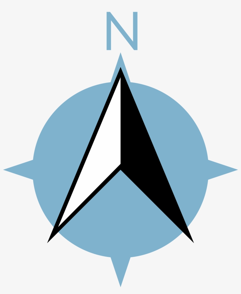 Open - Compass Icon North, transparent png #280968