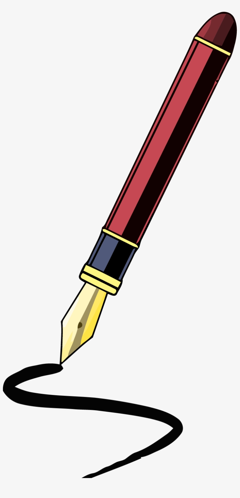 Fancy Pen Clipart Png - Stylo Png, transparent png #281096