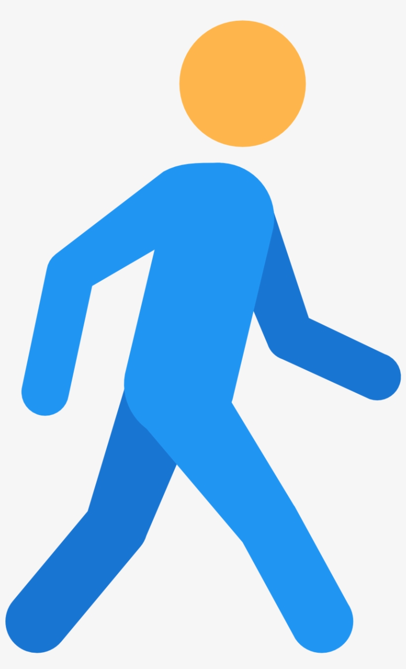 Walk Png Picture - Man Walk Icon Png, transparent png #281198