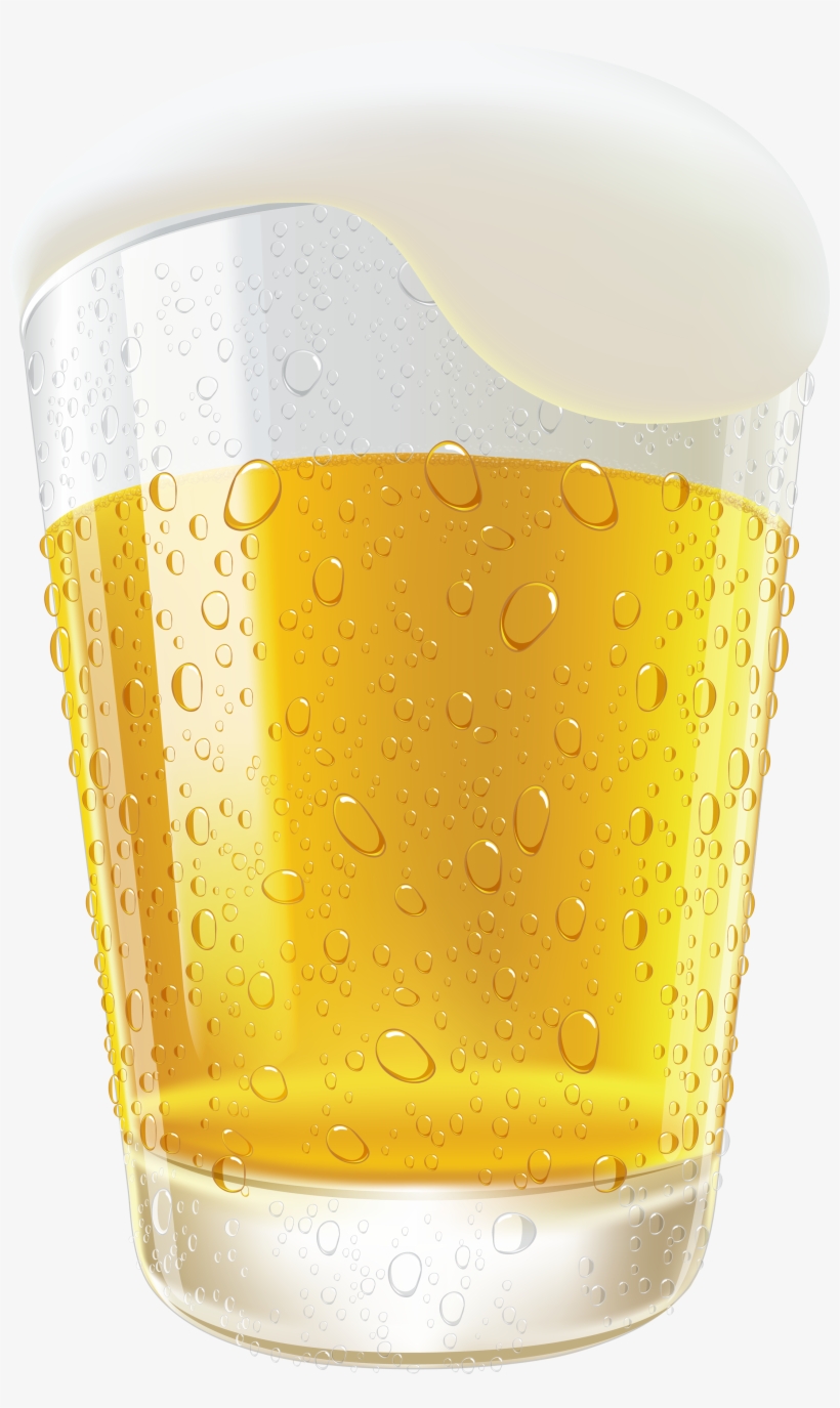 Glass Of Beer Twelve - Beer Vector, transparent png #281257