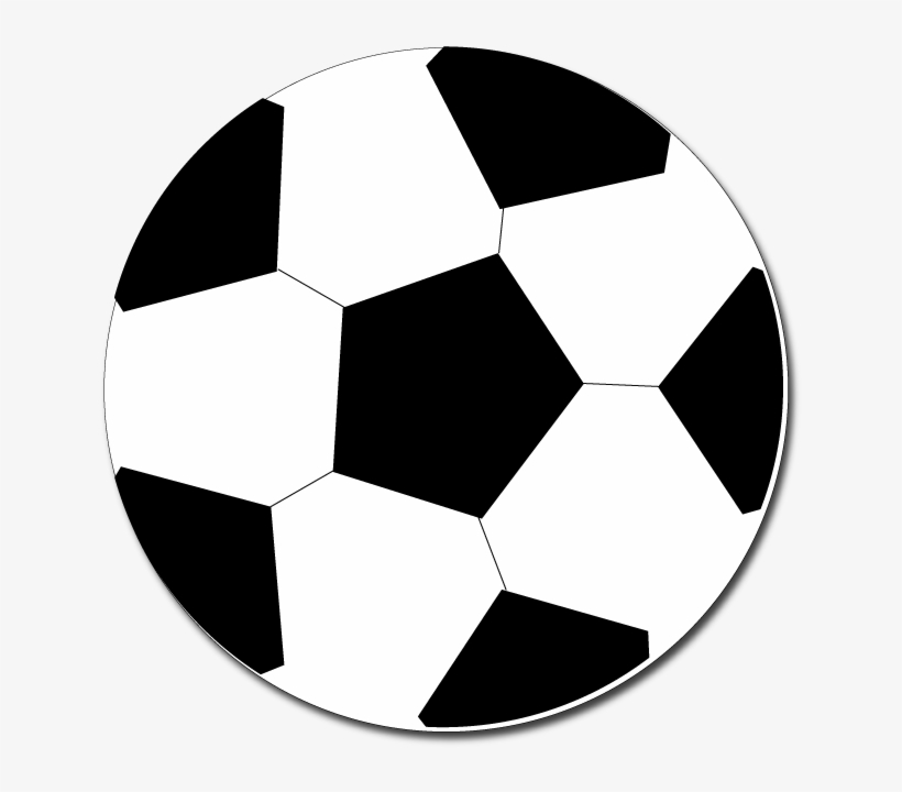 Soccer Ball Clipart To Use For Team Parties, Sporting - Easy Soccer Ball Clipart, transparent png #281808