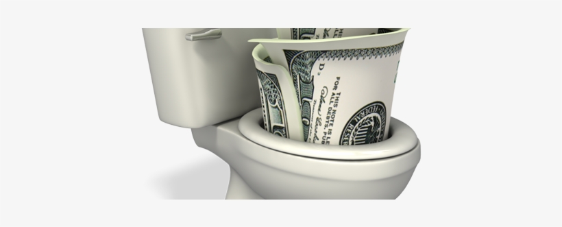 04 Nov 2014 - Flush Money Down The Toilet, transparent png #281882