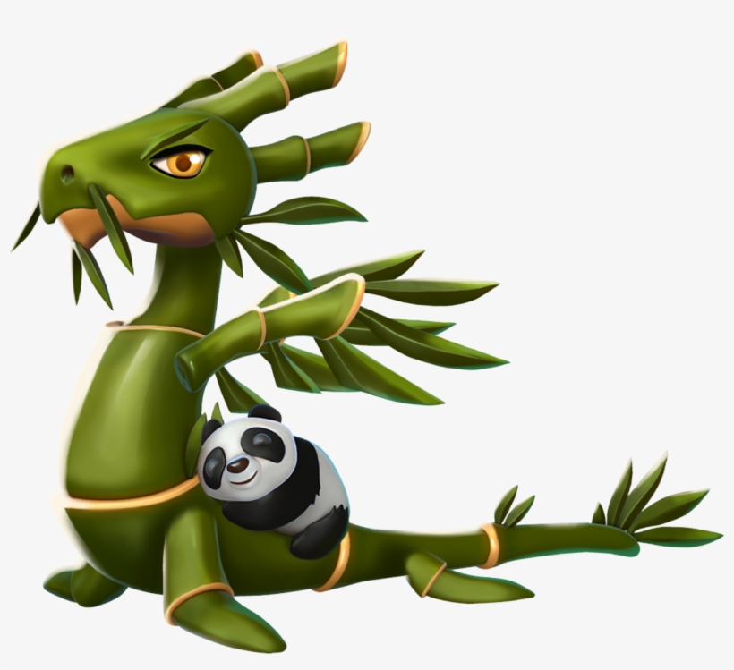 Bamboo Dragon - Video Game, transparent png #281885